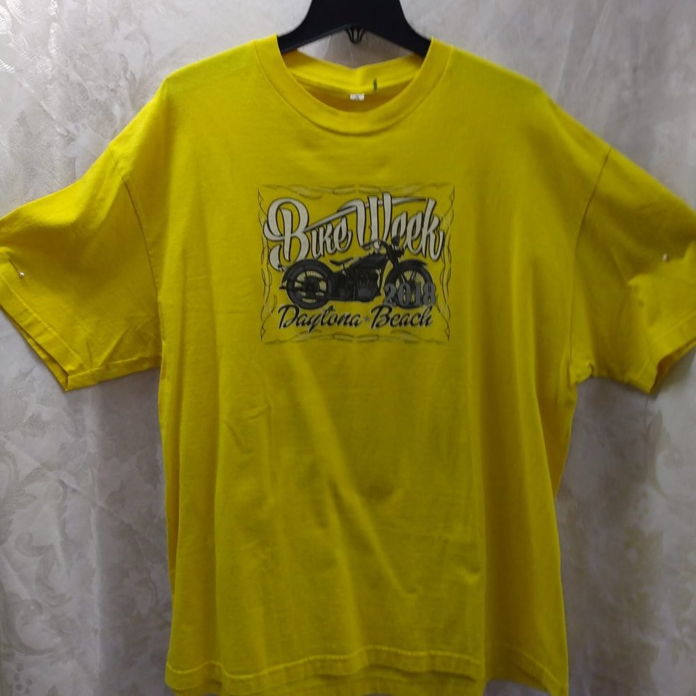XL Yellow 2018 Bike Week/Daytona Beach Tee